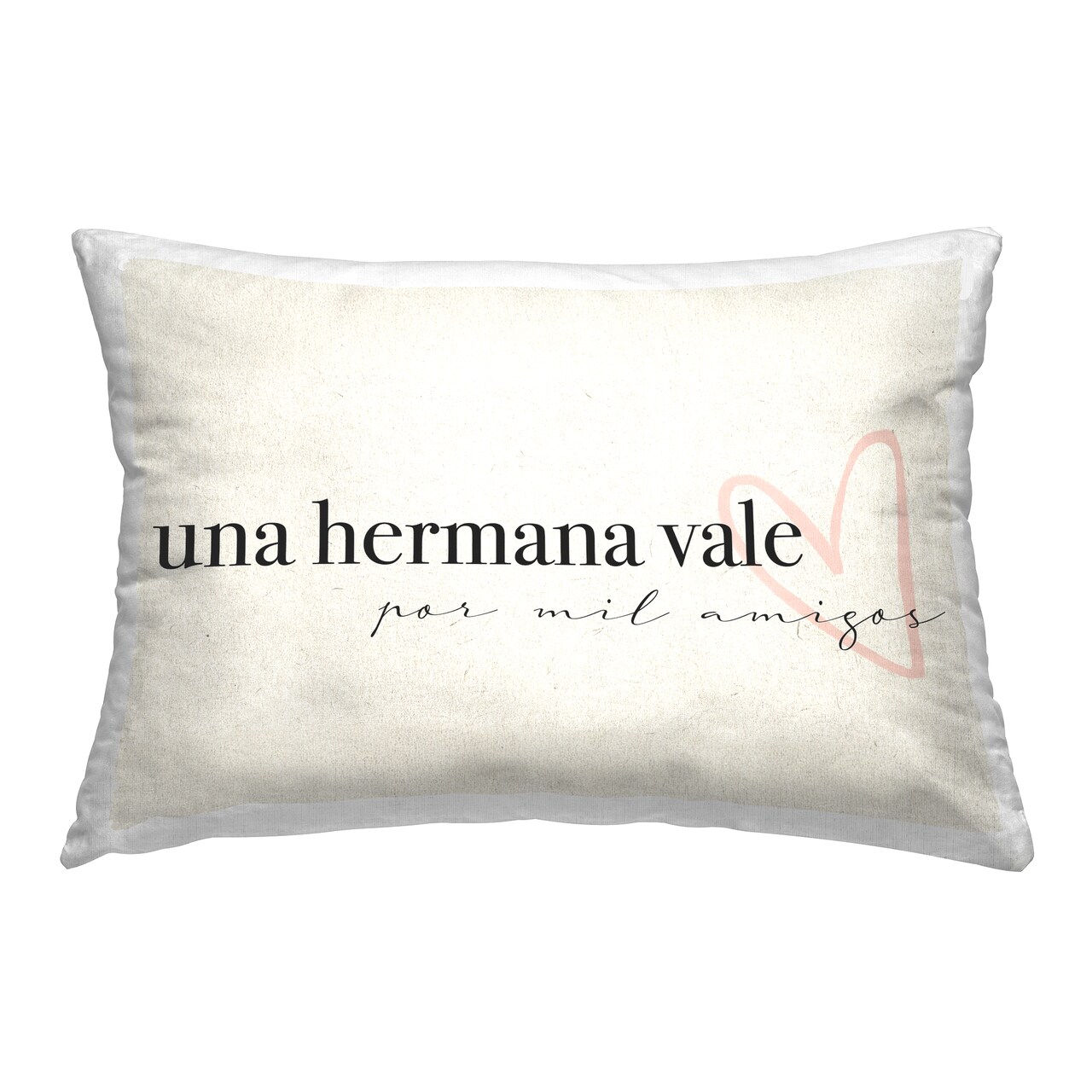 Stupell Industries Una Hermana Vale Decorative Printed Throw Pillow